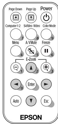 EPSON EMP-74 - Déplacement du pointeur de la souris - 1