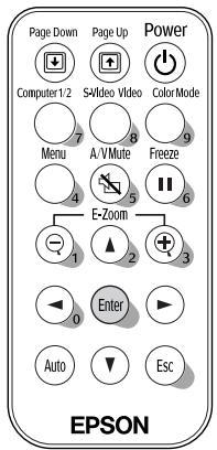 EPSON EMP-74 - Clic du bouton gauche de la souris - 1