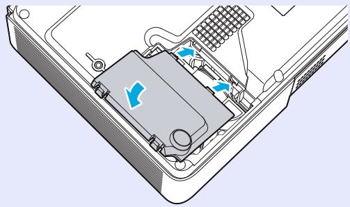 EPSON EMP-740 - Remontez le couvercle de la lampe. - 1