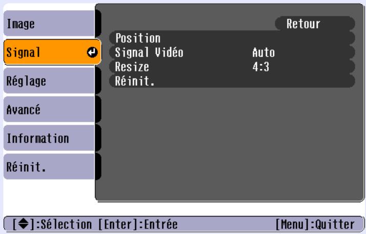 EPSON EMP-740 - Vidéo composite/ S-Viséo - 1