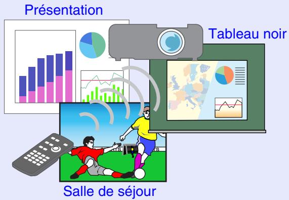 EPSON EMP-740 - Sélection du mode couleur - 2