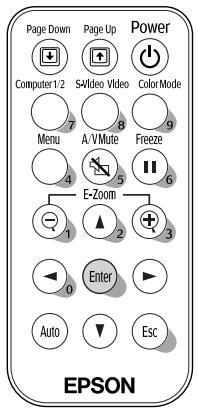 EPSON EMP-74L - Clic du bouton gauche de la souris - 1
