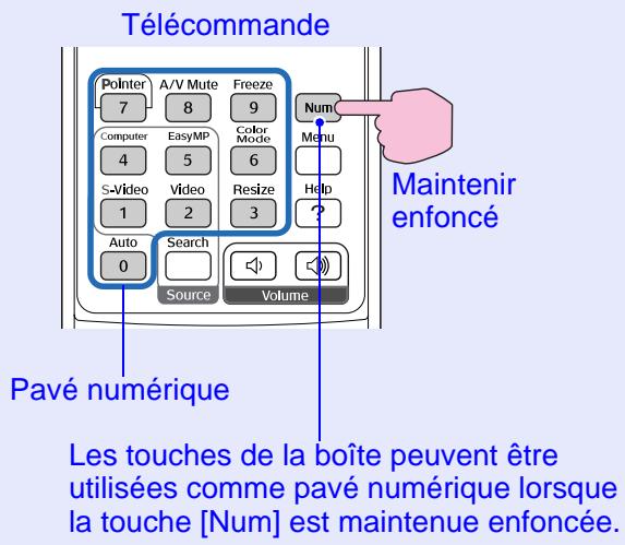 EPSON EMP-755 - Entrer des caractères et des chiffres - 1