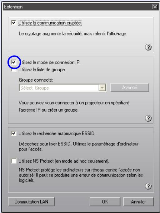 EPSON EMP-755 - Cliquez sur la touche "extension" dans la fenêtre suivante. - 3