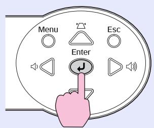 EPSON EMP-760 - Confirmez la selection. - 2