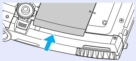EPSON EMP-7850 - Remontez le couvercle de la lampe. - 1