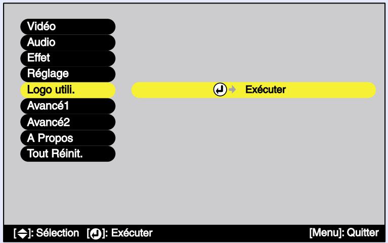 EPSON EMP-7850 - Menu "Logo utili." - 1