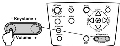 EPSON EMP-8150NL - Réglage Keystone - 2