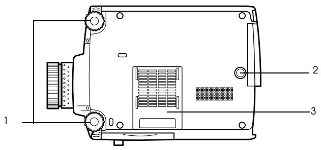 EPSON EMP-8150NL - - Vue de dessous - 1