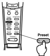EPSON EMP-8150NL - Rappel des valeurs de réglage (en cas de projection d'images informatiques) - 2
