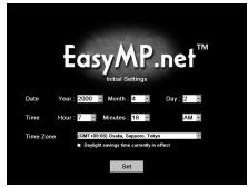 EPSON EMP-8150NL - Début de la projection - 7