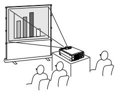EPSON EMP-8150NL - Exemple d'installation - 1