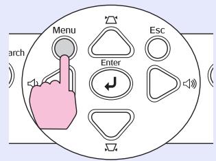EPSON EMP-82 - Sélectionnez "signal" dans le menu de configuration, puis sélectionnez "sync. - 2