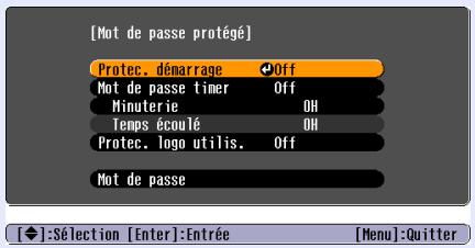 EPSON EMP-82 - Maintenez la touche [Freeze] enforcée pendant environ 5 secondes. - 1