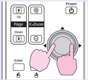 EPSON EMP-82 - Réglez l'alignement jusqu'à ce que les bandes verticales disparaissent de l'image. - 2