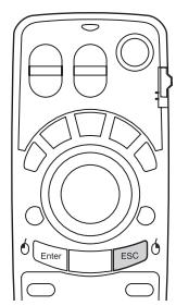 EPSON EMP-830 - Clic du bouton droit de la souris - 1