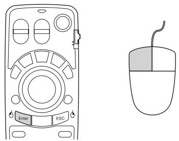 EPSON EMP-835 - Clic du bouton gauche de la souris - 1