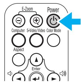 EPSON EMP-S1 - Mise hors tension du projecteur - 2