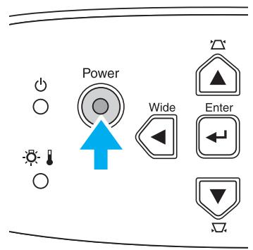 EPSON EMP-S1 - Mise hors tension du projecteur - 1