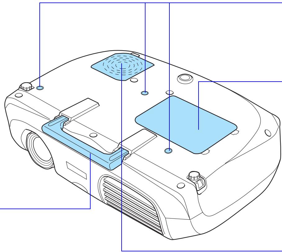 EPSON EMP-S1 - Vue du dessous - 1