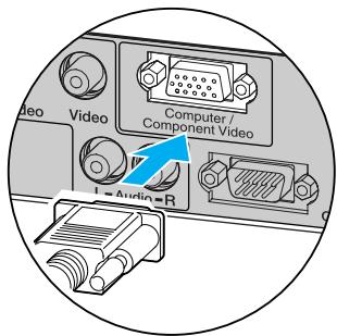 EPSON EMP-S1 - ■ Utilisation d'un port 5BNC - 3