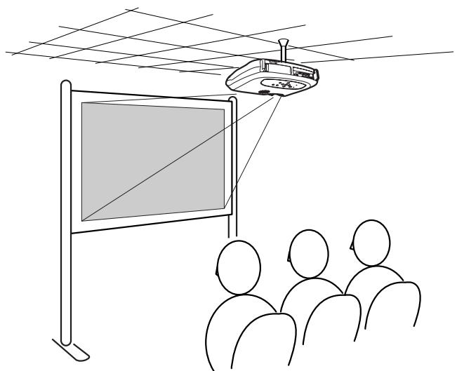 EPSON EMP-S1 - Projection vers le plafond - 1