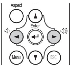 EPSON EMP-S1H - ■ Réglage du volume - 1