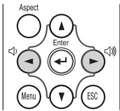 EPSON EMP-S1H - ■ Réglage du volume - 1