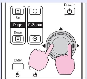 EPSON EMP-S4 - Réglez la synchronisation jusqu'à ce que le bruit horizontal disparaisse de l'image. - 2