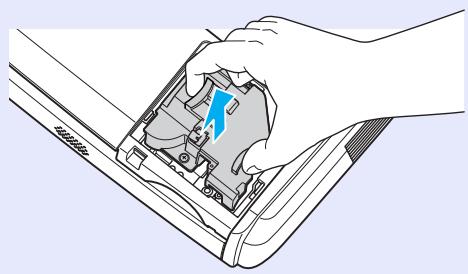 EPSON EMP-S4 - Sortez la lampe. - 1