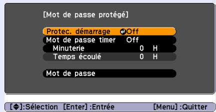EPSON EMP-S4 - Maintenez la touche [Freeze] enforcée pendant environ 5 secondes. - 2