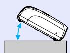 EPSON EMP-S4 - Angle d'inclinaison - 1