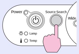 EPSON EMP-S4 - Lancez la recherche de source. - 2