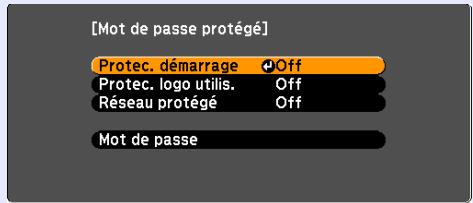 EPSON EMP-S5 - Maintenez le bouton [Freeze] enforcé pendant environ 5 secondes. - 2