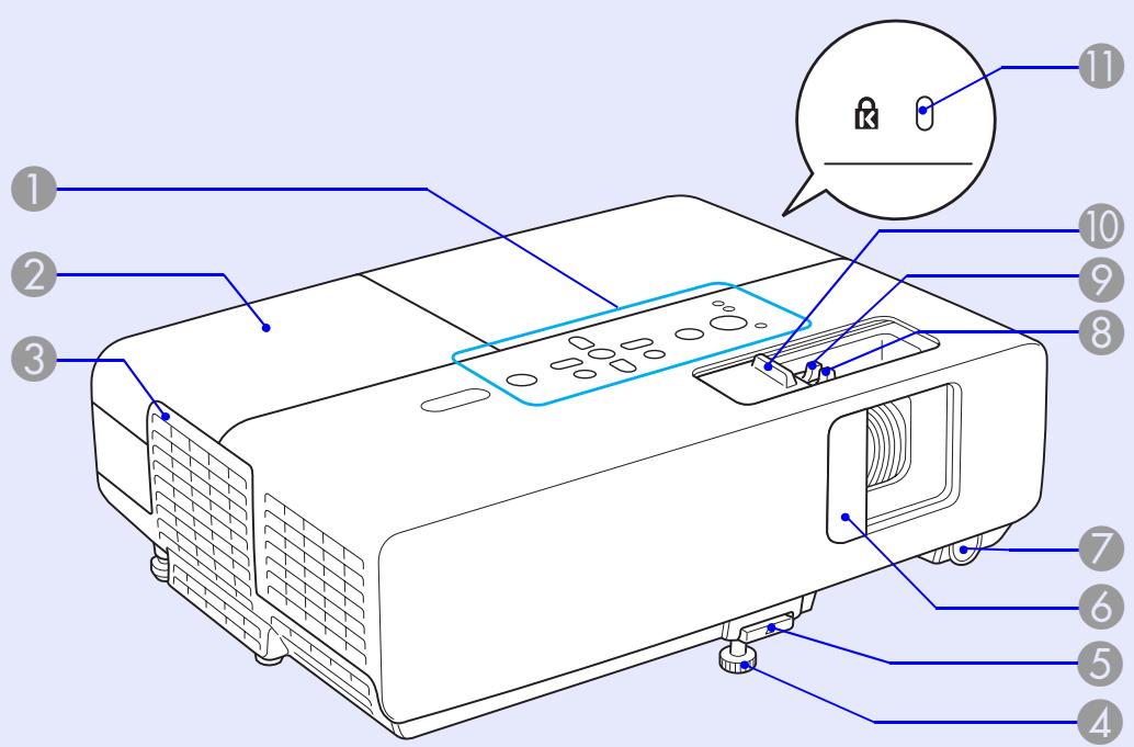 EPSON EMP-S5 - Avant/Dessus - 1