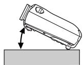 EPSON EMP-TW700 - Angle d'inclinaison - 1