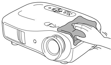 EPSON EMP-TW700 - Nettoyage de l'extérieur du projecteur - 1