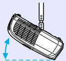 EPSON EMP-X3 - Angle d'inclinaison - 3