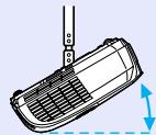 EPSON EMP-X3 - Angle d'inclinaison - 4