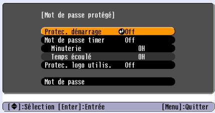 EPSON EMP-X3 - Maintenez la touche [Freeze] enforcée pendant environ 5 secondes. - 2
