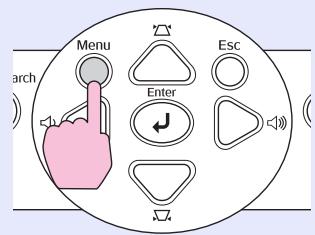 EPSON EMP-X3 - Dans le menu de configuration, Sélectionnez "Réglage" - "Blocage fonctionne." - 2