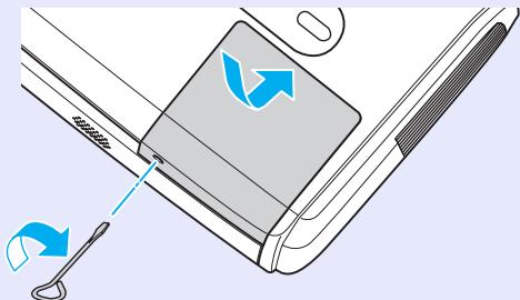 EPSON EMP-X3 - Remontez le couvercle de la lampe. - 1