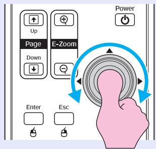EPSON EMP-X3 - Placez cette croix sur la partie de l'image qu'il s'agit d'agrandir ou de réduire. - 1