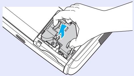 EPSON EMP-X3 - Sortez la lampe. - 1