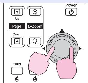 EPSON EMP-X3 - Réglez la synchronisation jusqu'à ce que le bruit horizontal disparaisse de l'image. - 3