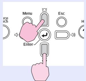 EPSON EMP-X56 - Appuyez sur le bouton [Help]. - 6