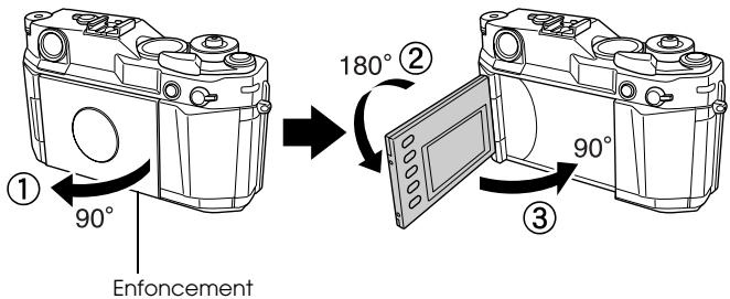 EPSON R-D1 - Procédure d'utilisation de l'écran LCD - 1