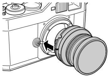 EPSON R-D1 - Mise en place des objectifs à monture M (à baïonnette) - 1