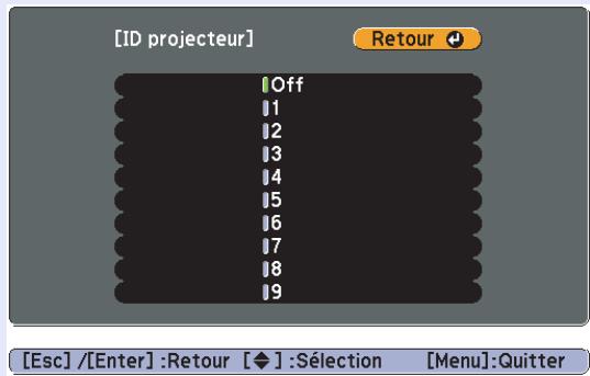 EPSON EB-1730W - Procédure - 2