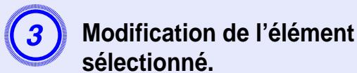 EPSON EB-S62 - Utilisation du menu de configuration (pour eb-w6) - 2